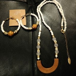 Plunder June 2020 Posse necklace and earrings